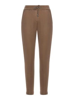 Brunello Cucinelli | Brunello Cucinelli Drawstring Tapered Leg Pants