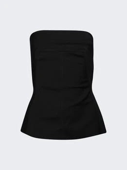 Rick Owens | Rick Owens Strapless Panelled Bustier Top