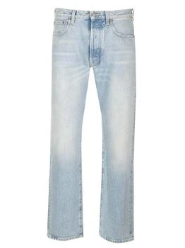 Valentino | Valentino Logo Patch Straight Leg Jeans