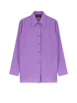 Gucci | Gucci Crêpe De Chine Shirt