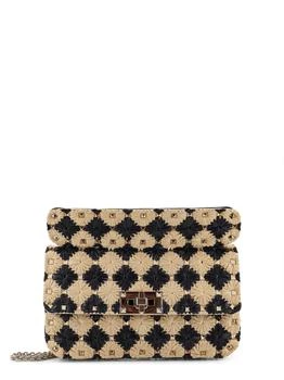 Valentino | Valentino Garavani Rockstud Foldover Top Shoulder Bag