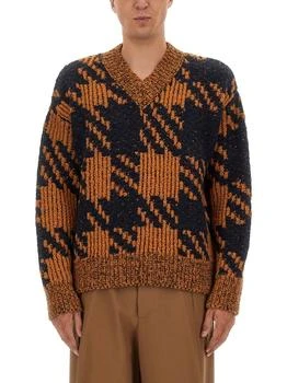 Dries Van Noten | Dries Van Noten V-Neck Knitted Jumper