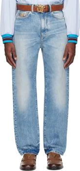 Versace | Blue Pencil Jeans