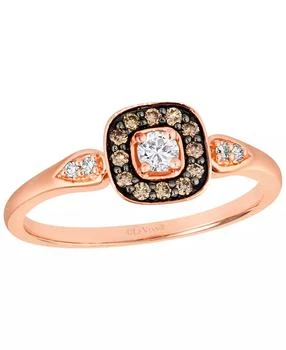 Le Vian | Nude Diamond (0.13 ct. t.w.) & Chocolate Diamond (0.11 ct. t.w.) Ring in 14k Strawberry Gold