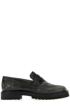 MAISON MARGIELA | Maison Margiela Taby County Crackled Slip-On Loafers