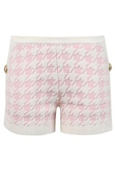 Balmain | Balmain Houndstooth Light Tweed Shorts