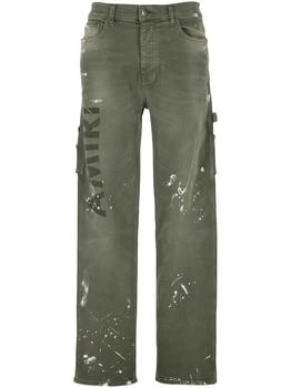 AMIRI | Amiri Paint Printed Slim Fit Jeans