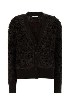 Salvatore Ferragamo | Ferragamo V-Neck Boucle Cardigan