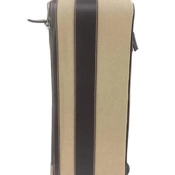 Prada | Jacquard Canvas Leather Women's Suitcase (Pre-Owned)