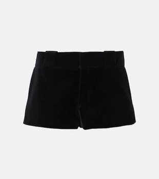 Chloé | Cotton velvet shorts