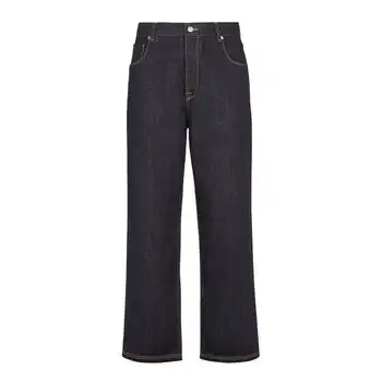 Fendi | Fendi Men's Long Denim Straight-Cut Jeans, Waist Size 32"