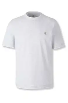 Brunello Cucinelli | Brunello Cucinelli Logo Embroidered Layered T-Shirt