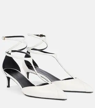 Khaite | Mia 45 leather pumps