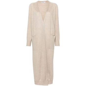Max Mara | Max Mara Open Front Long Cardigan