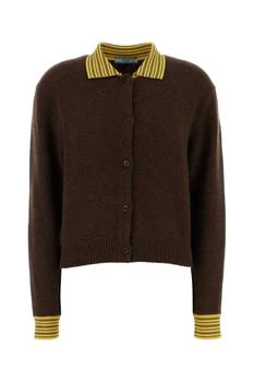 Prada | Miu Miu Long-Sleeved Button-Up Cardigan