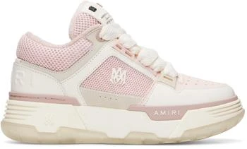 AMIRI | White & Pink MA-1 Sneakers