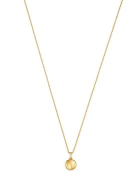 Bloomingdale's | Disc Pendant Necklace in 14K Yellow Gold, 18"