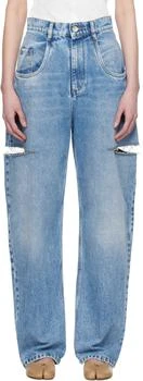 MAISON MARGIELA | Blue Slash Jeans
