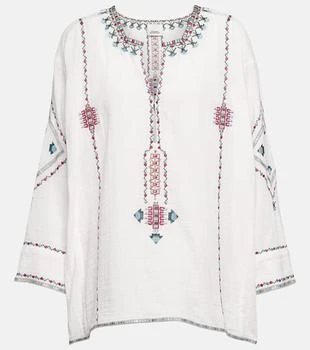 Isabel Marant | Clarisa embroidered blouse