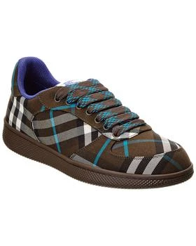Burberry | Terrace Check Canvas Sneaker
