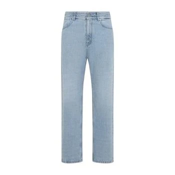 Jil Sander | Jil Sander Logo Patch Straight Leg Jeans