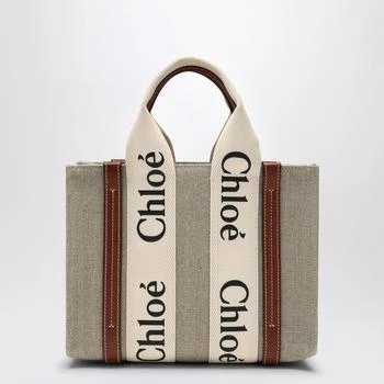 Chloé | Woody little bag in beige canvas