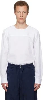 Dries Van Noten | White Paneled Shirt
