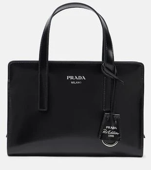 Prada | Logo patent leather tote