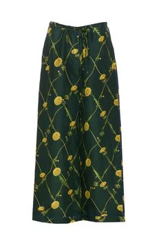 Burberry | Burberry Floral Printed Wide-Leg Pants