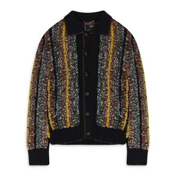 AMIRI | BLACK BRAIDED BANDANA BUTTON-UP SHIRTS