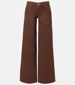 Stella McCartney | Low-rise wide-leg jeans