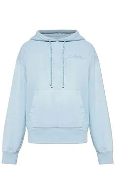 AMIRI | Amiri Logo Embroidered Drawstring Hoodie