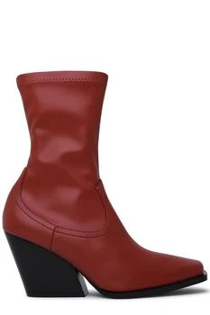 Stella McCartney | Stella McCartney Cowboy Stretch Square Toe Boots