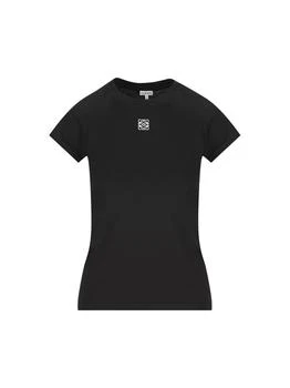 Loewe | Loewe Anagram Embroidered Crewneck T-Shirt