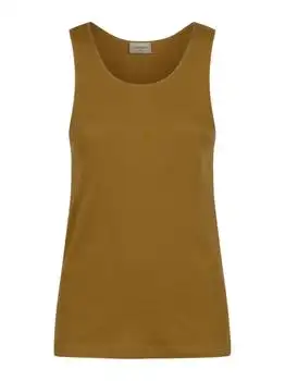 Yves Saint Laurent | Saint Laurent Cassandre Logo Embroidered Tank Top