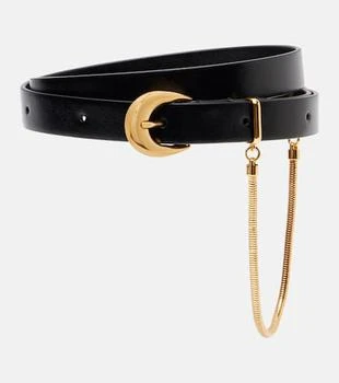 Jil Sander | Curve chain-detail leather belt