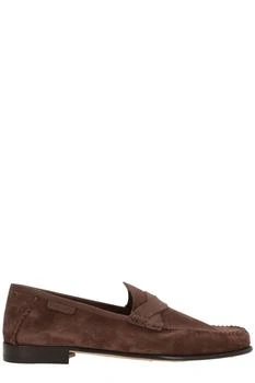 Tom Ford | Tom Ford Almond-Toe Slip-On Loafers