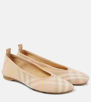 Burberry | Checked ballet flats