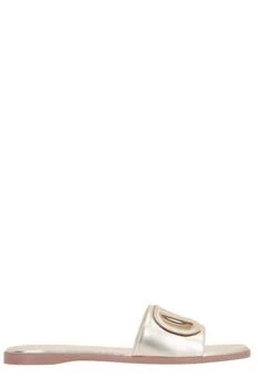 Valentino | Valentino VLogo Cut-Out Slip-On Sandals
