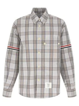 Thom Browne | Thom Browne Oversized Plaid Armband Shirt