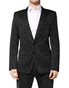 Dolce & Gabbana | MARTINI Brocade Single Breasted Men's Blazer
