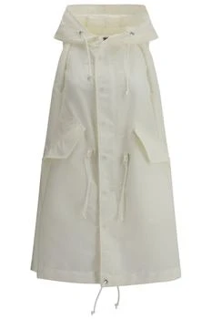 Sacai | Sacai Drawstring Hem Hooded Vest