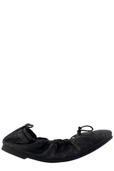 Burberry | Burberry Check Fawn Ballerinas