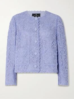 ETRO | Scalloped Corded Lace Jacket  - IT42