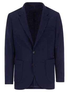 Brunello Cucinelli | Brunello Cucinelli Single-Breasted Long Sleeved Blazer