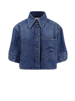 Givenchy | Givenchy Cropped Cocoon Denim Shirt