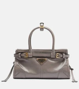 Prada | Prada Bonnie Mini leather top-handle bag