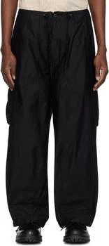 Black H.D. Cargo Pants