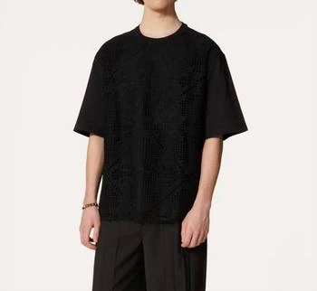 Valentino | Valentino - Short Sleeve Crochet T-shirt