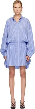 MAISON MARGIELA | Blue Striped Romper